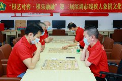 棋艺对弈！深圳市第三届残疾人象棋文化节举办